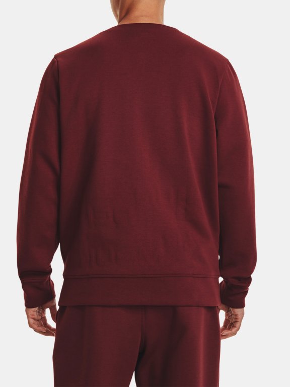 Mikina Under Armour UA Summit Knit Graphic FZ - červená