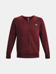 Mikina Under Armour UA Summit Knit Graphic FZ - červená