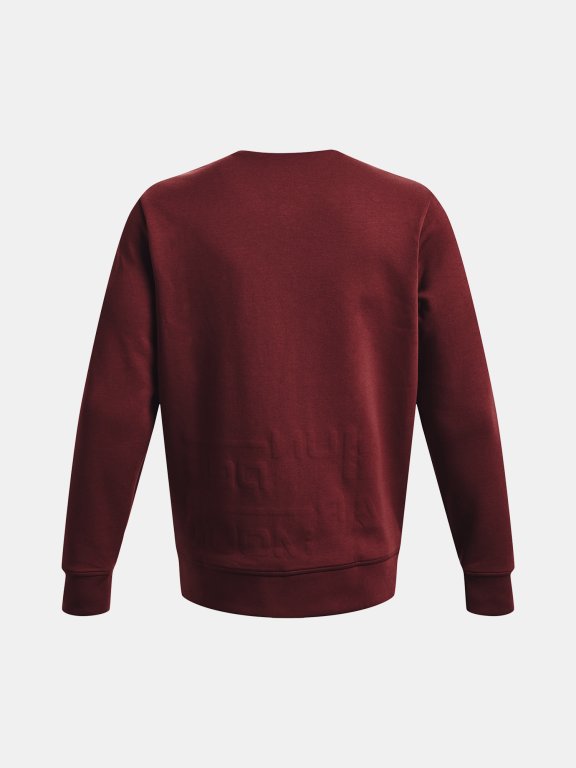 Mikina Under Armour UA Summit Knit Graphic FZ - červená