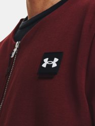 Mikina Under Armour UA Summit Knit Graphic FZ - červená