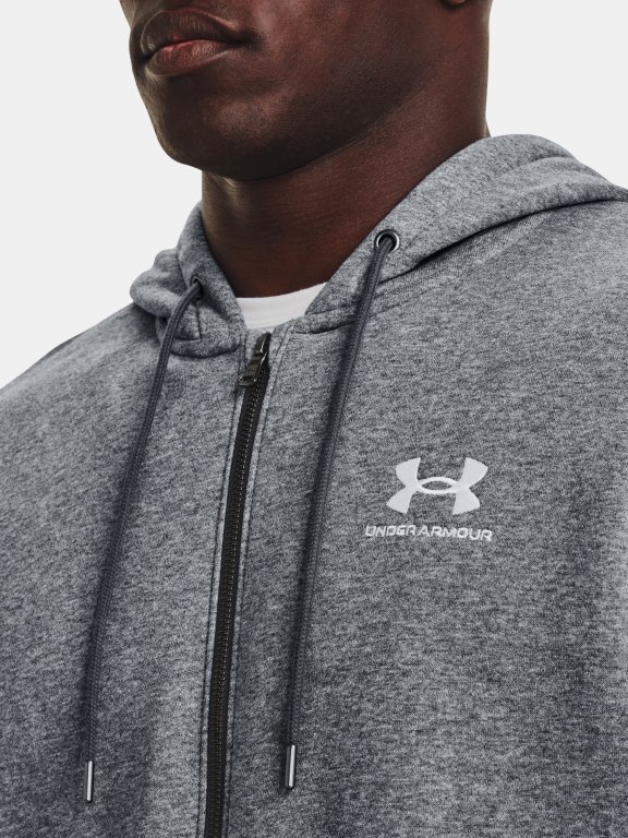 Худі Under Armour UA Essential Fleece FZ Hood-GRY