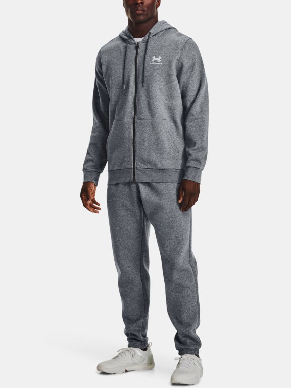Худі Under Armour UA Essential Fleece FZ Hood-GRY