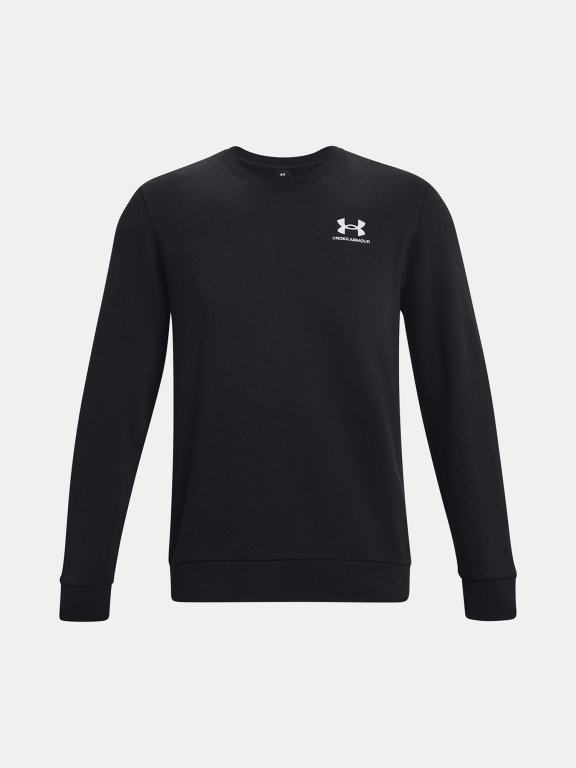 Світшот Under Armour UA Essential Fleece Crew M - чорний