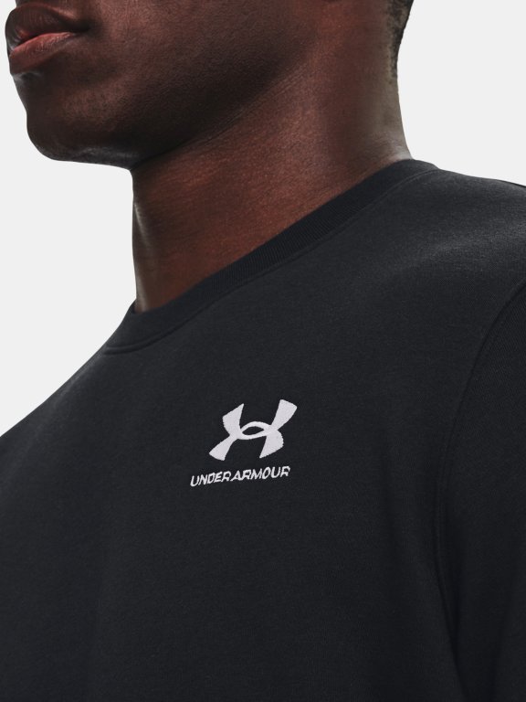 Світшот Under Armour UA Essential Fleece Crew M - чорний