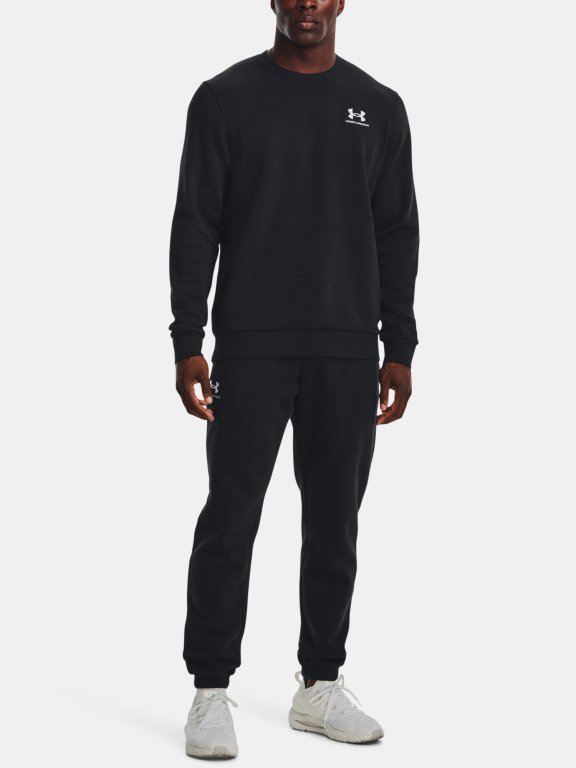 Світшот Under Armour UA Essential Fleece Crew M - чорний