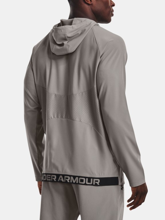 Світшот Under Armour UA Wvn Perforated Wndbreaker M - сірий