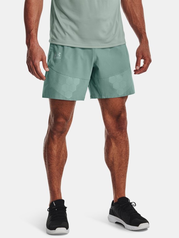 Шорти Under Armour UA Storm Armourprint Woven Storm Шорти M - зелені