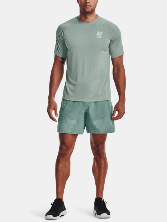 Шорти Under Armour UA Storm Armourprint Woven Storm Шорти M - зелені