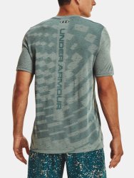 Tričko Under Armour UA Seamless Radial SS- M - šedá