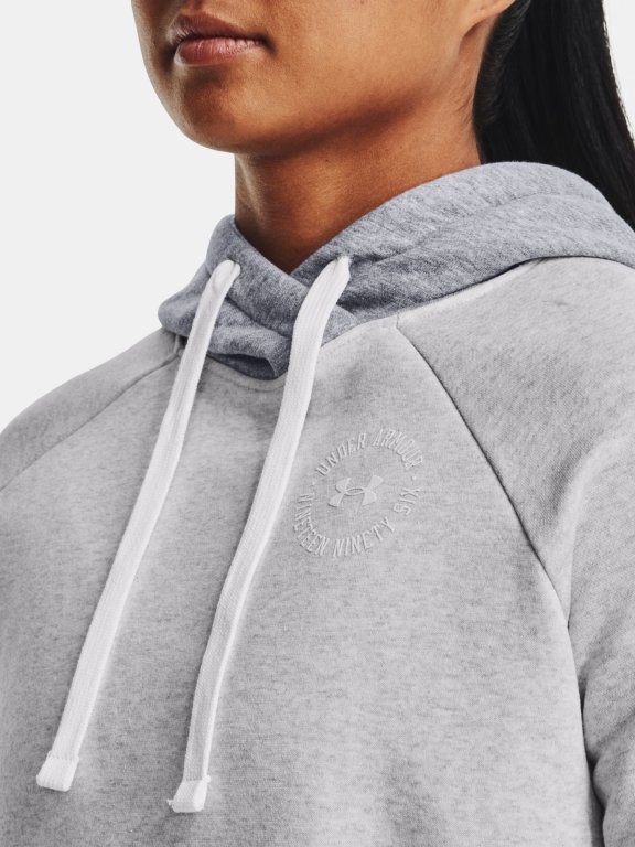 Худі Under Armour Rival Fleece CB Hoodie W - сіре