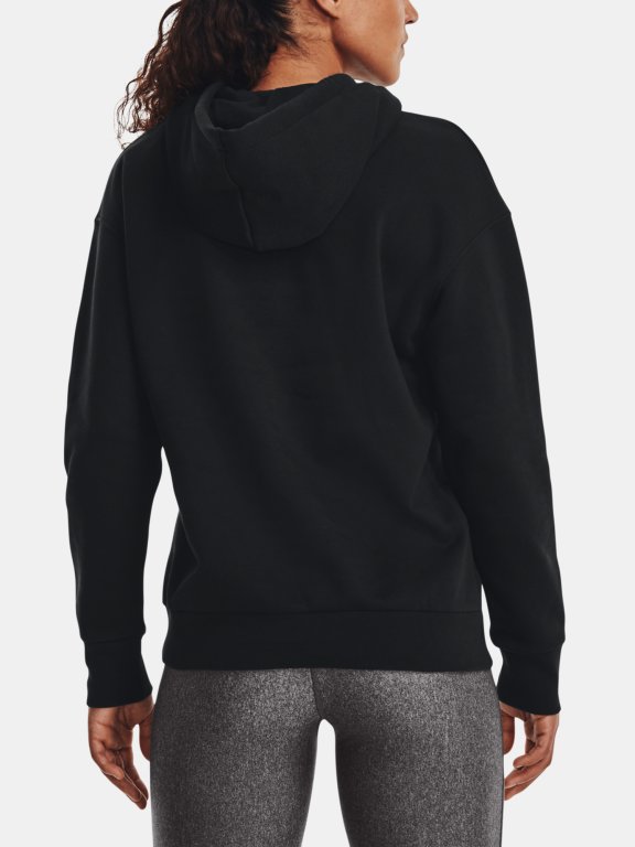 Худі Under Armour Essential Fleece Hoodie W - чорна