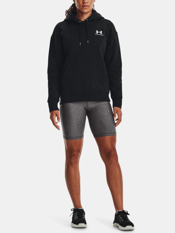 Худі Under Armour Essential Fleece Hoodie W - чорна