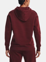 Худі Under Armour Essential Fleece Hoodie W - бордовий