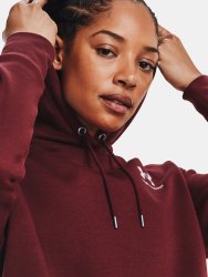 Худі Under Armour Essential Fleece Hoodie W - бордовий