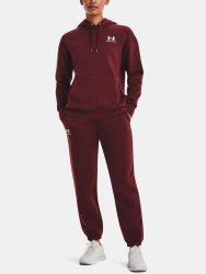 Худі Under Armour Essential Fleece Hoodie W - бордовий