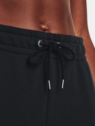 Штани Under Armour Essential Fleece Joggers-BLK W - чорні