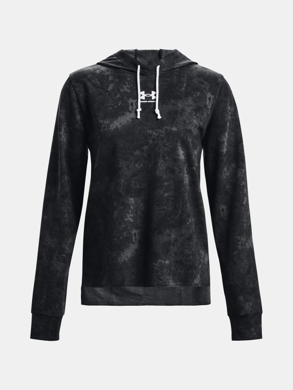 Худі Under Armour Rival Terry Print Hoodie W - чорне