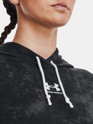 Худі Under Armour Rival Terry Print Hoodie W - чорне