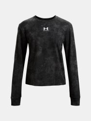Кофта Under Armour Rival Terry Print Crew W - чорна