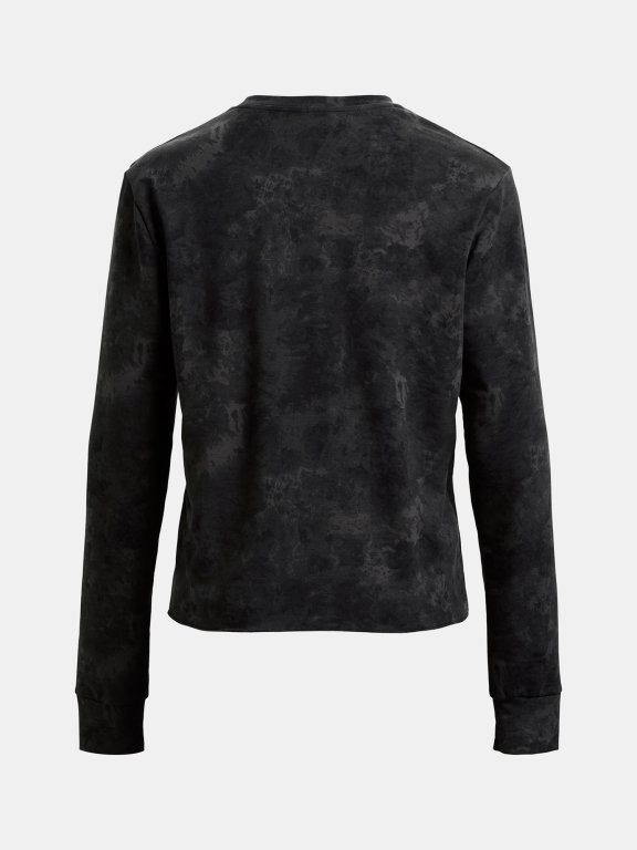 Кофта Under Armour Rival Terry Print Crew W - чорна