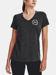 Футболка Under Armour Tech Twist LC Crest SSV W - чорна