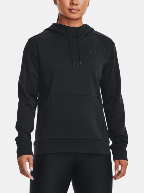 Mikina Under Armour Armour Fleece LC Hoodie W - černá