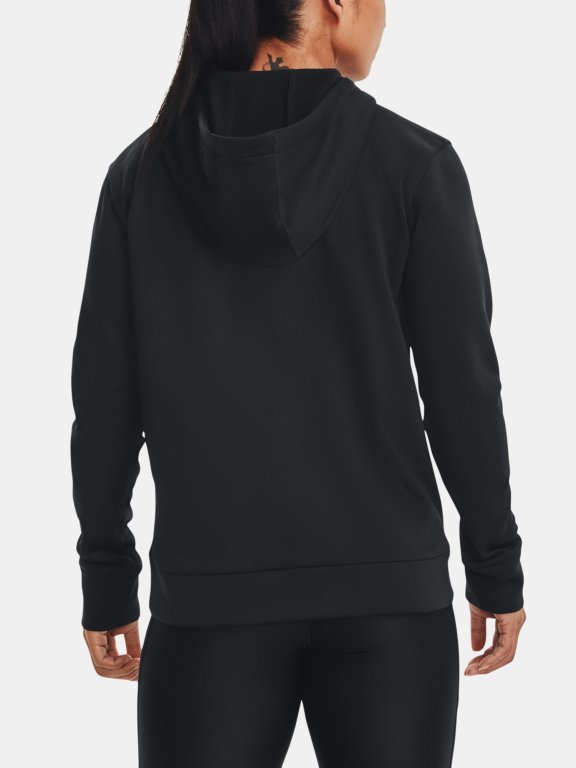 Mikina Under Armour Armour Fleece LC Hoodie W - černá