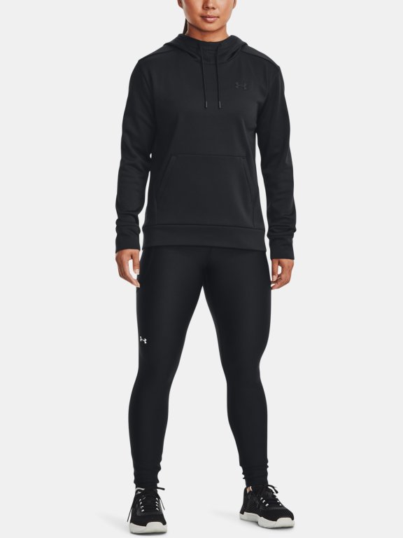 Mikina Under Armour Armour Fleece LC Hoodie W - černá