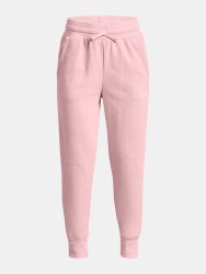 Штани Under Armour Rival Fleece LU Joggers J - рожеві