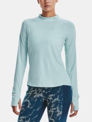 Tričko Under Armour UA OutRun the Cold LS - modrá