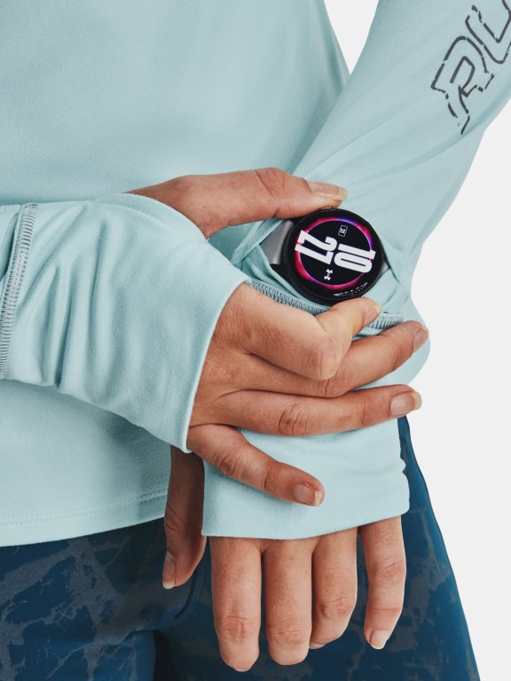 Tričko Under Armour UA OutRun the Cold LS - modrá