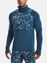 Футболка Under Armour UA OUTRUN THE COLD FUNNEL-BLUE