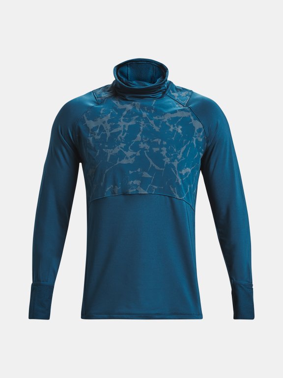Футболка Under Armour UA OUTRUN THE COLD FUNNEL-BLUE