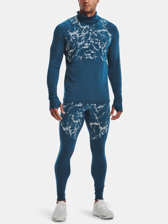 Футболка Under Armour UA OUTRUN THE COLD FUNNEL-BLUE