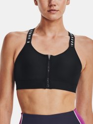 Under Armour UA Infinity High Bra Zip W - чорний