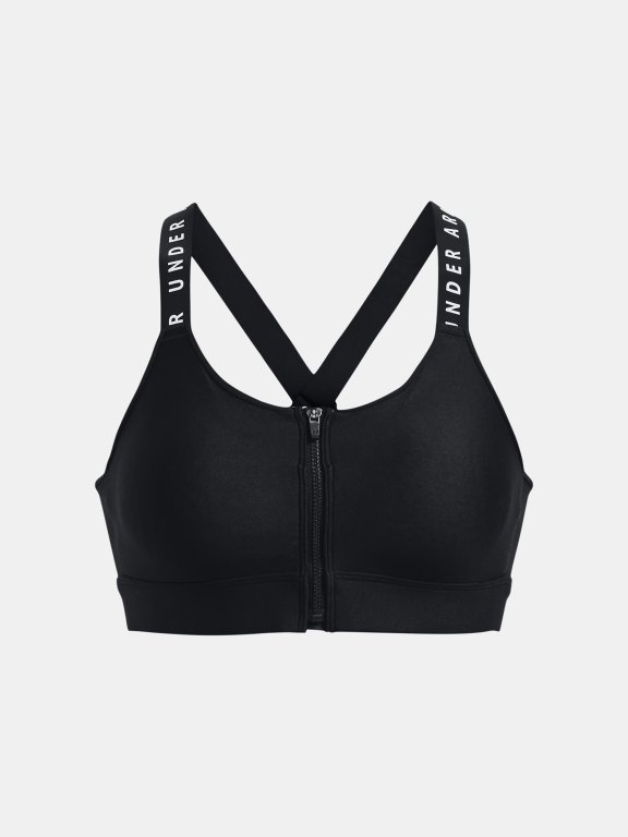 Under Armour UA Infinity High Bra Zip W - чорний