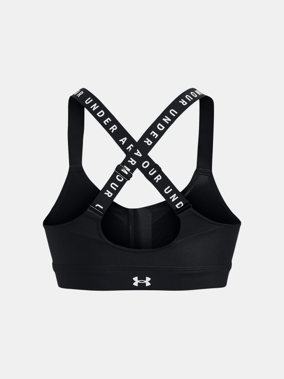 Under Armour UA Infinity High Bra Zip W - чорний