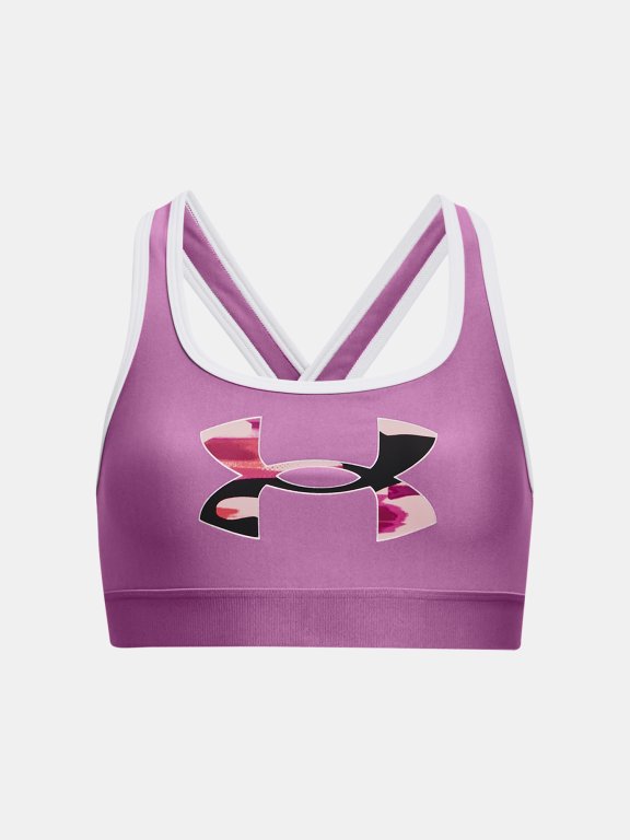 Бюстгальтер Under Armour G Crossback Graphic W - фіолетовий