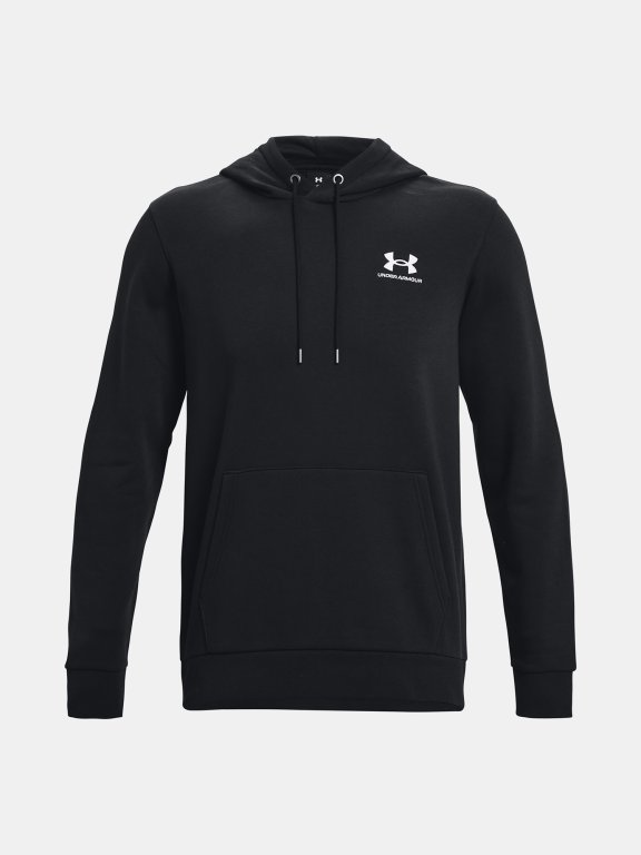 Худі Under Armour Essential Fleece Hoodie M - чорний