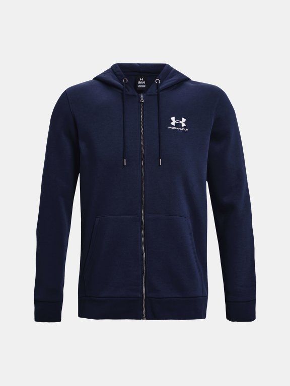Кофта Under Armour UA Essential Fleece FZ Hood-NVY