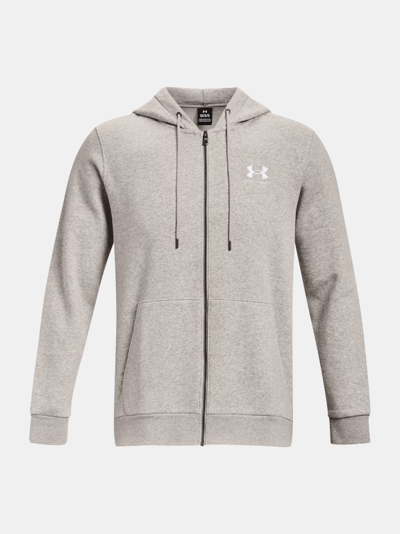 Кофта Under Armour UA Essential Fleece FZ Hood-GRY