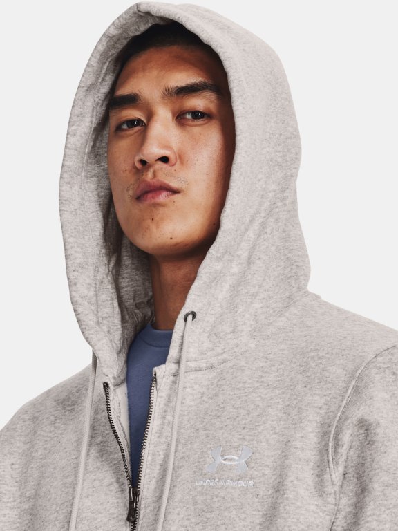 Кофта Under Armour UA Essential Fleece FZ Hood-GRY