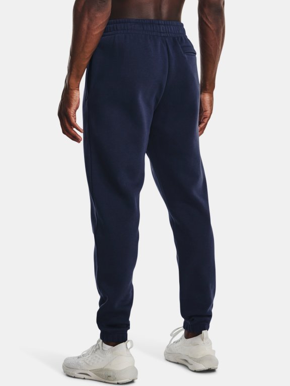 Штани Under Armour UA Essential Fleece Jogger M - темно-сині
