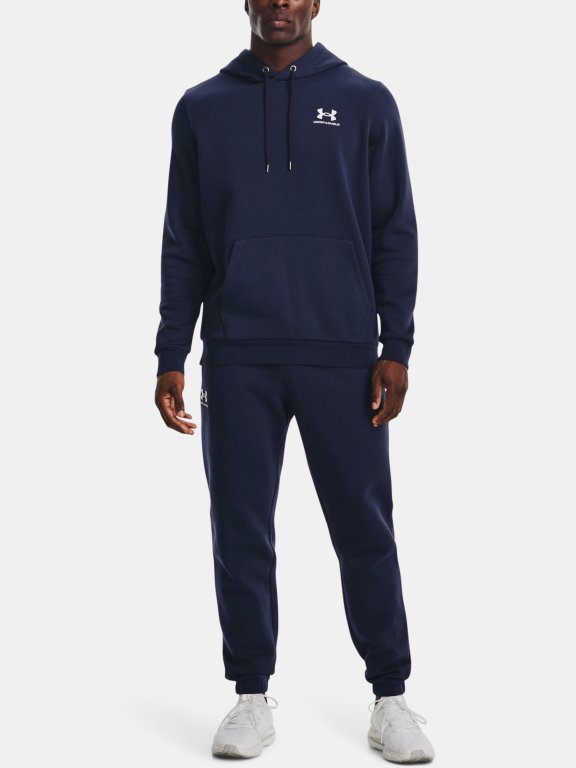 Штани Under Armour UA Essential Fleece Jogger M - темно-сині