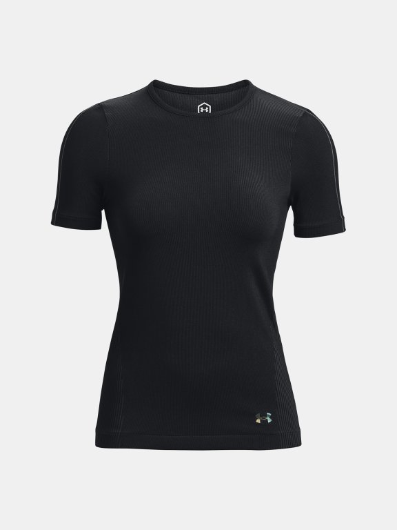 Футболка Under Armour UA Rush Seamless SS-BLK