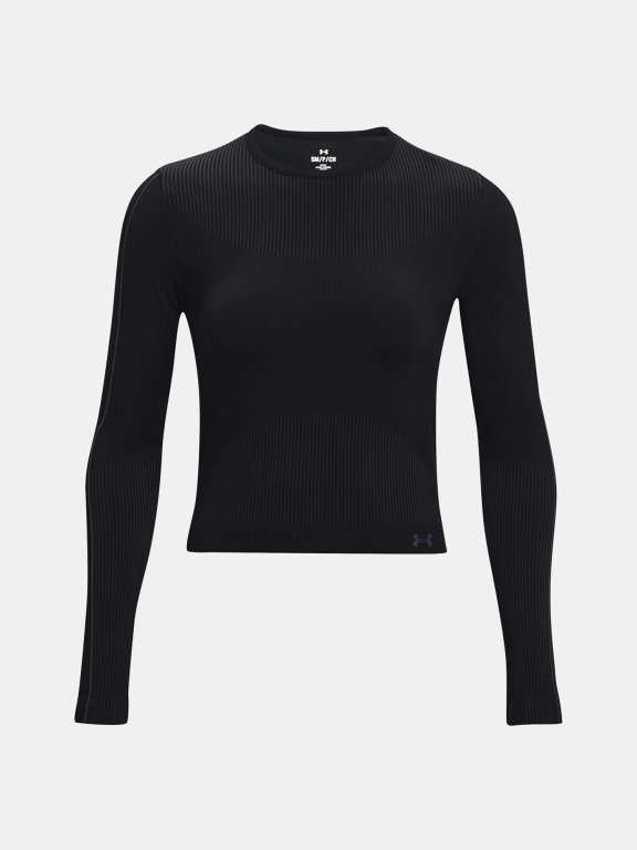 Футболка Under Armour UA Rush Seamless LS-BLK