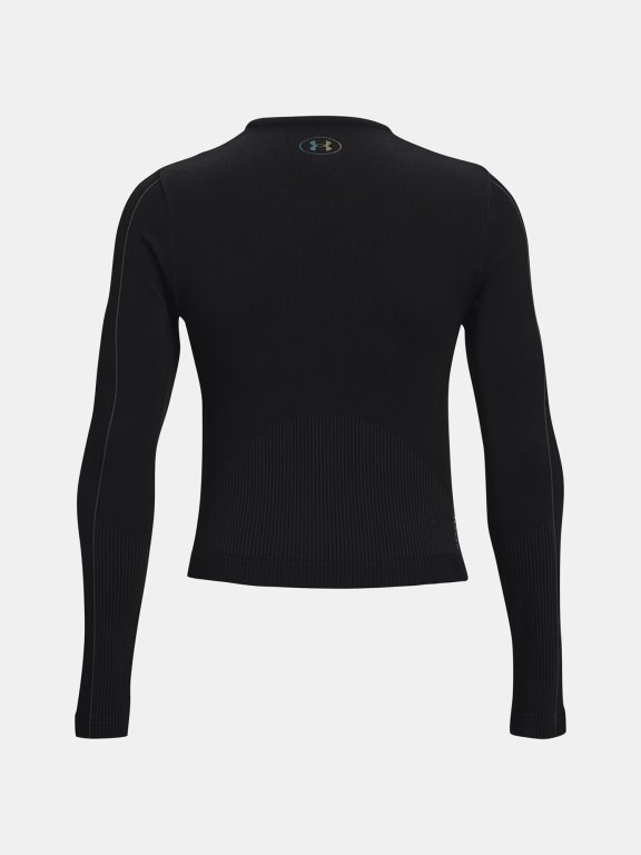 Футболка Under Armour UA Rush Seamless LS-BLK