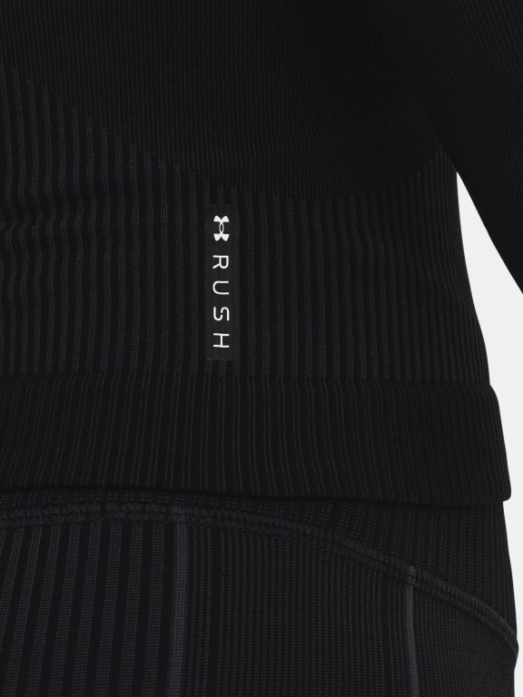Футболка Under Armour UA Rush Seamless LS-BLK