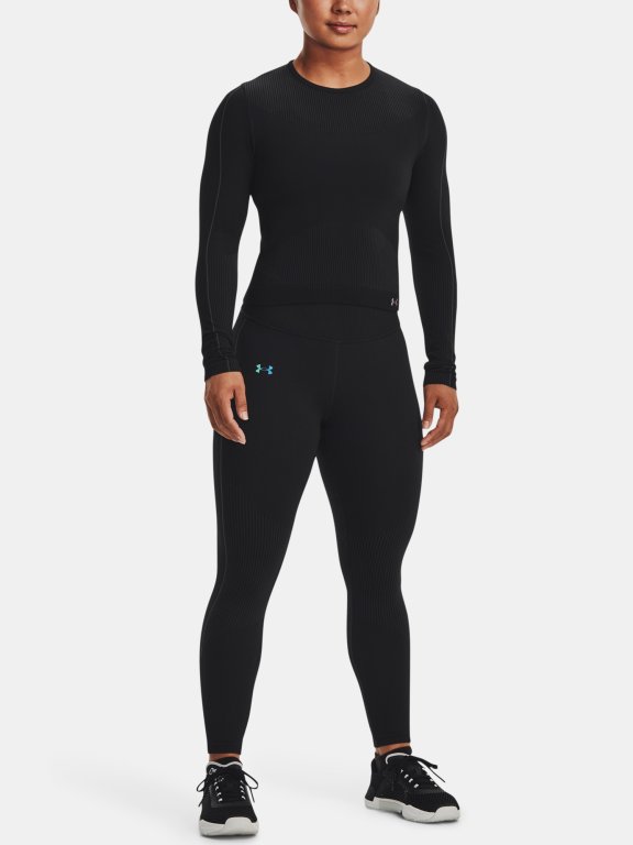 Футболка Under Armour UA Rush Seamless LS-BLK