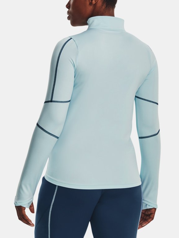 Футболка Under Armour UA Train CW 1/2 Zip W - синя